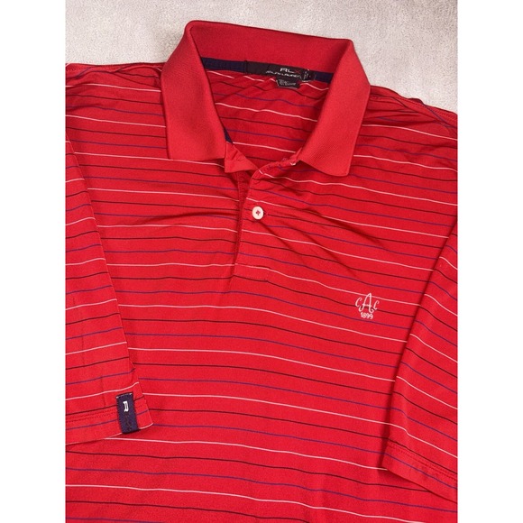 RLX Men's‎ LG Ralph Lauren Augusta CC Performance Golf Polo Shirt Fast Shipping! - Picture 1 of 2